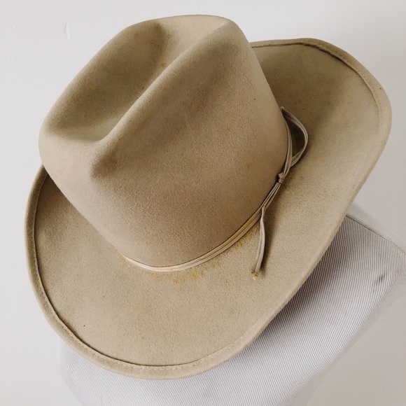 Vintage 40s 50s Western Hat / Vintage Cowboy Hat - Picture 2 of 8